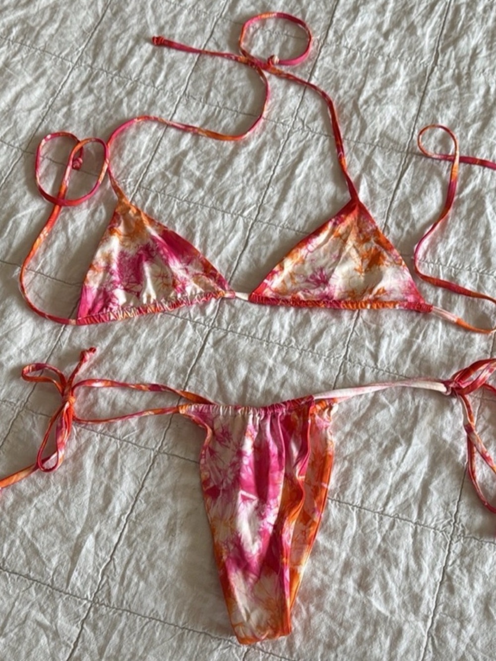 Frankie's Bikinis Sherbert Tie-Dye Bikini - Picture 4 of 4